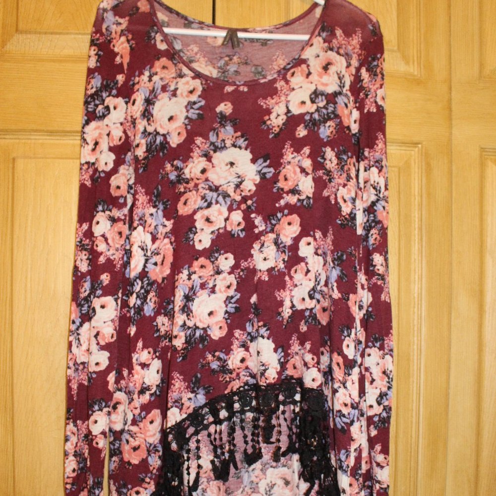 Vanity long sleeve tunic